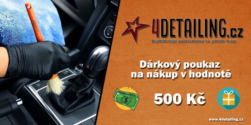 Dárkový poukaz - Hodnota: 500 Kč