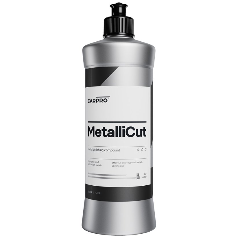 CARPRO MetalliCut - leštící pasta na kovy - Objem: 500 ml