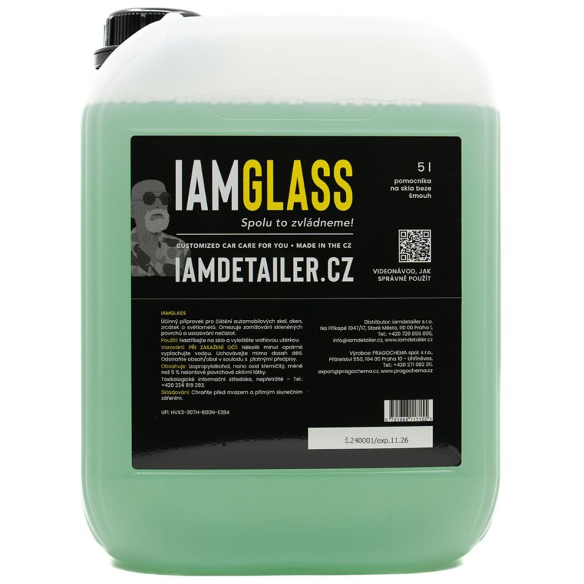 Čistič skla - IAM GLASS