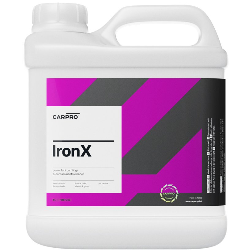 Odstraňovač polétavé rzi - CARPRO IronX - Objem: 4 l
