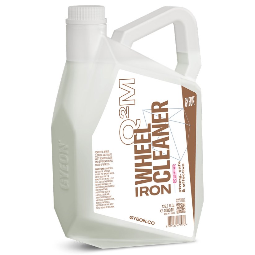 Gyeon Q2M Iron WheelCleaner REDEFINED - čistič kol - Objem: 4 l