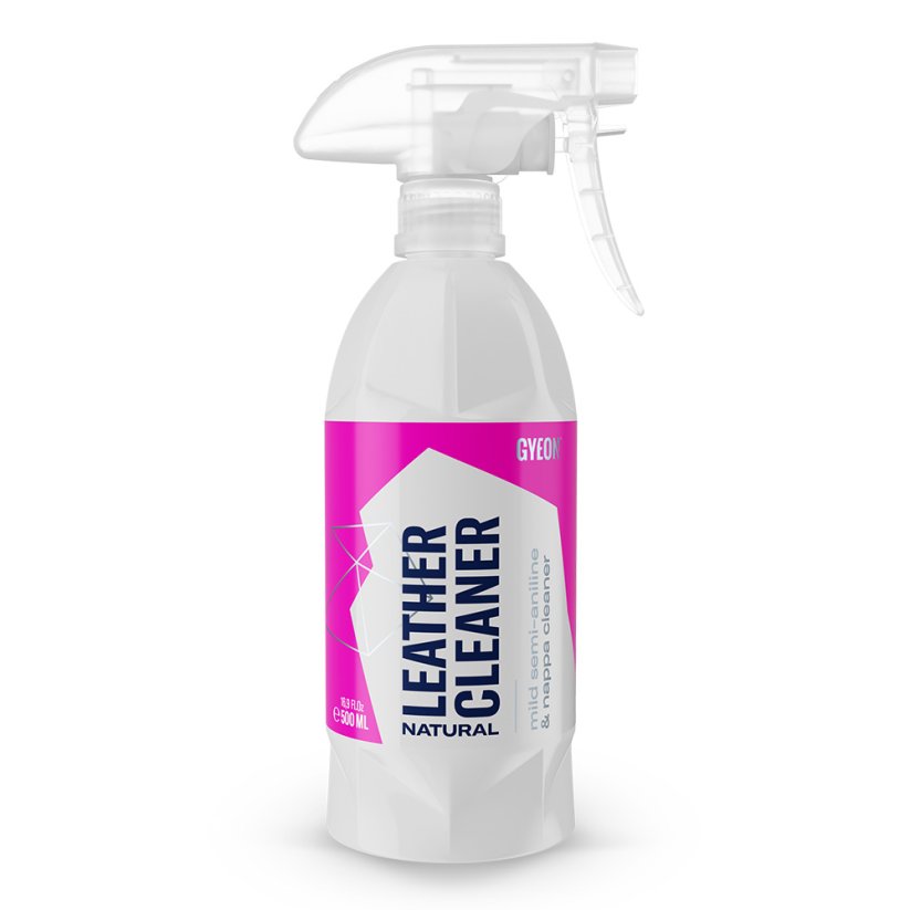 Čistič kůže - Gyeon Q²M LeatherCleaner NATURAL - Objem: 500 ml