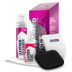 Gyeon Q2M Leather Set STRONG - sada pro hloubkovou údržbu kůže