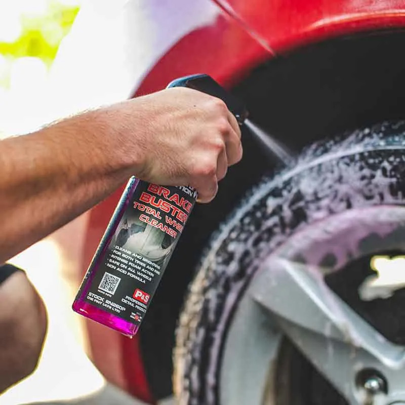 Čistič kol a pneumatik bez kyselin - P&S Brake Buster - Objem: 473 ml