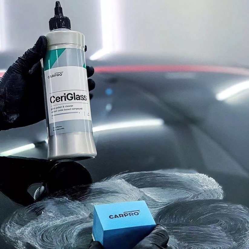 Leštící pasta na sklo - CARPRO CeriGlass - Objem: 150 ml