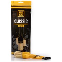 Work Stuff Detailing Brush CLASSIC 3-pack - sada detailingových štětců
