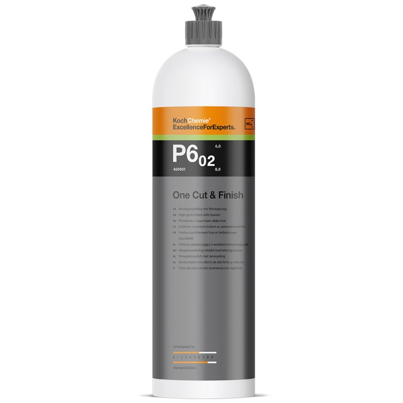 Koch Chemie One Cut & Finish P6.02 - leštící pasta s voskem - Objem: 1 l
