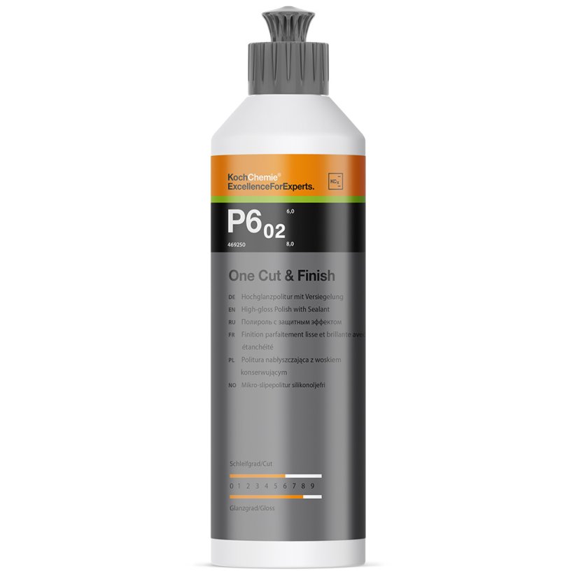 Koch Chemie One Cut & Finish P6.02 - leštící pasta s voskem - Objem: 250 ml