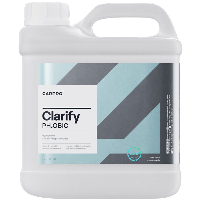 Čistič skla s tekutými stěrači - CARPRO Clarify PH2OBIC - Objem: 4 l