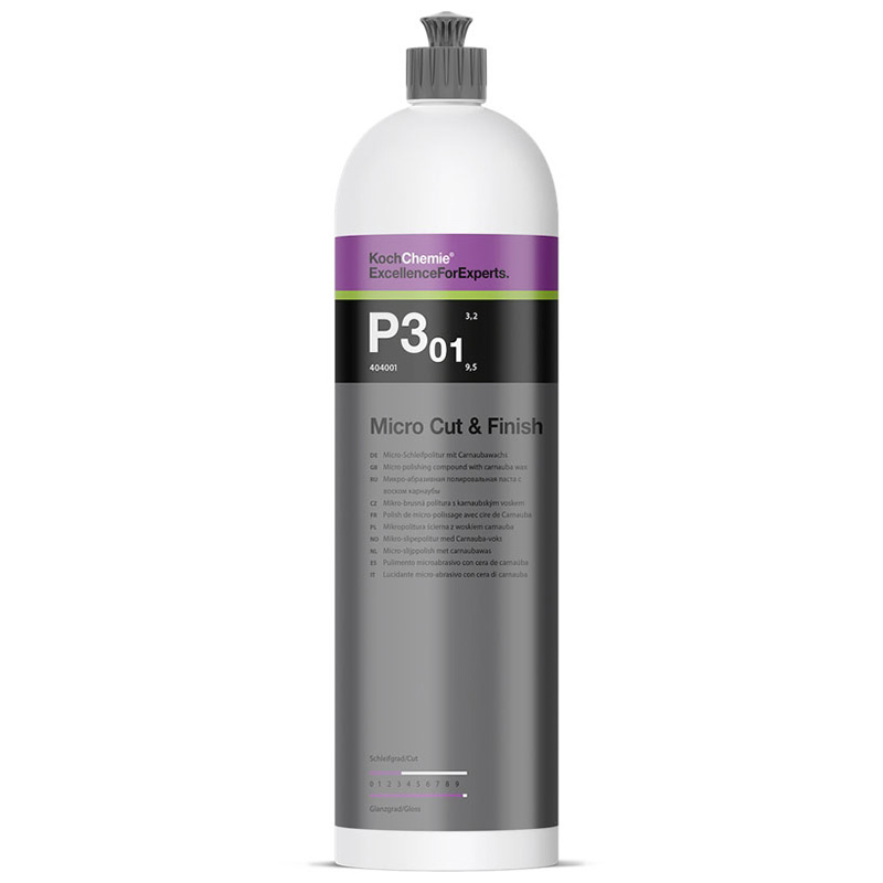 Koch Chemie Micro Cut & Finish P3.01 - leštící pasta s voskem - Objem: 1 l