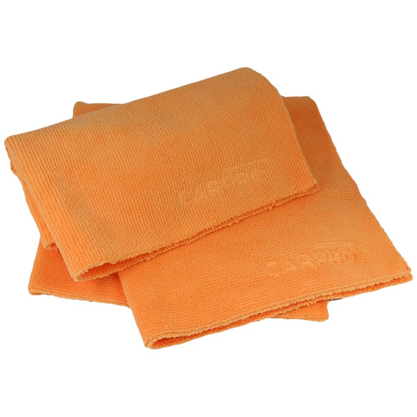 CARPRO 2Face - dvoustranná mikrovláknová utěrka (320 gsm) - Barva: Oranžová
