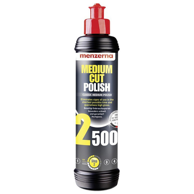 Menzerna Medium Cut Polish 2500 - leštící pasta středně účinná - Objem: 250 ml