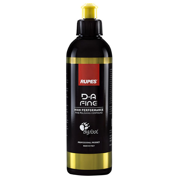 Rupes D-A Fine Compound - jemná leštící pasta pro orbitální leštičky - Objem: 250 ml