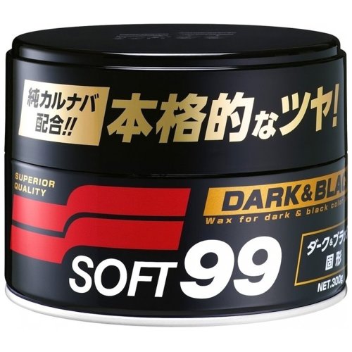 SOFT99 Soft Wax - syntetický tuhý vosk - Odstín laku: Dark