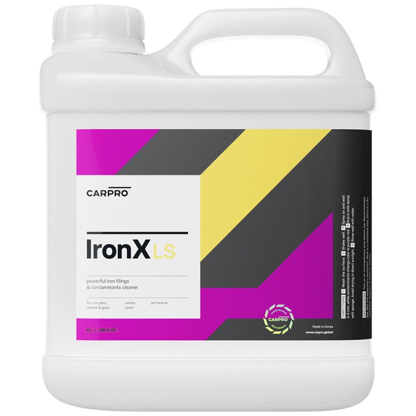 CARPRO IronX LS - odstraňovač polétavé rzi s citrónovým aroma - Objem: 4 l