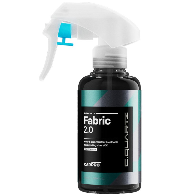Keramická impregnace látky - CARPRO CQUARTZ Fabric 2.0 - Objem: 100 ml