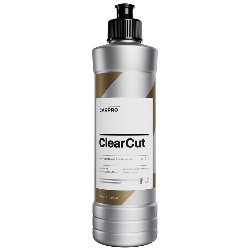 Korekční leštící pasta - CARPRO ClearCut - Objem: 250 ml