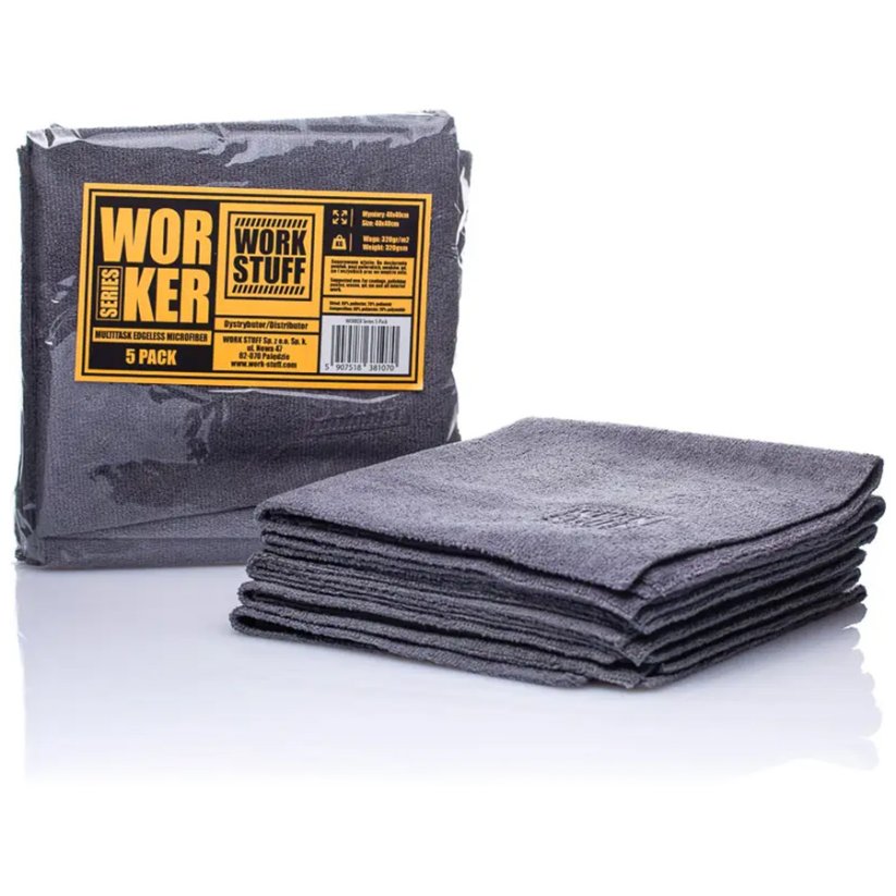 Work Stuff Worker - mikrovláknová utěrka (320 gsm) - Počet kusů v balení: 5 ks
