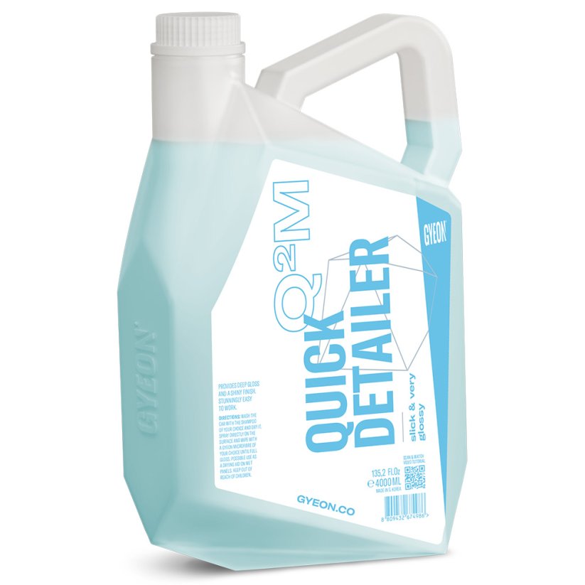 Gyeon Q2M QuickDetailer - finální detailer - Objem: 4 l