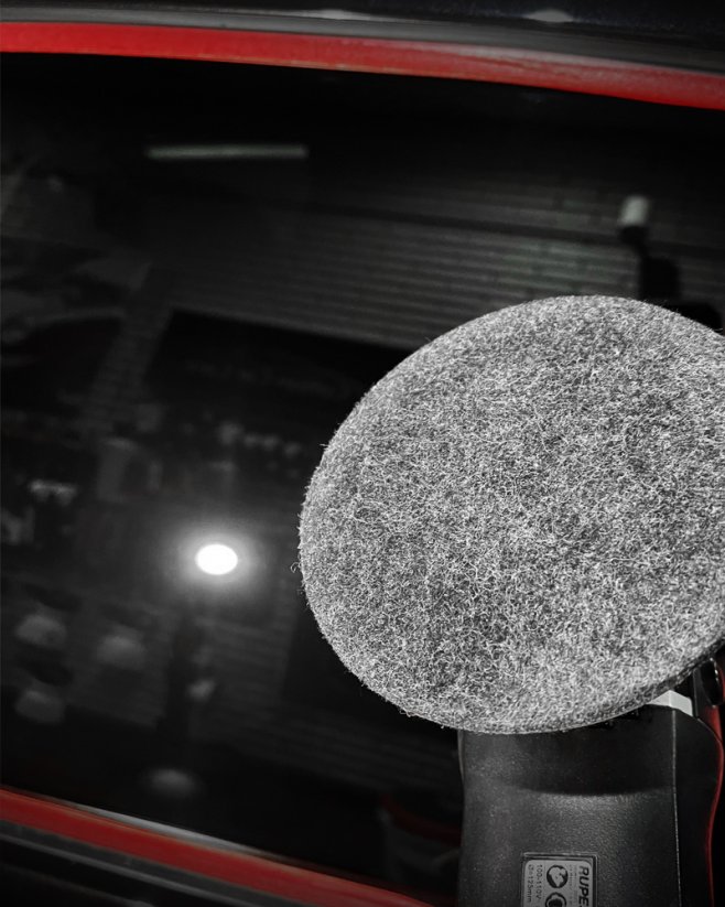 Extra účinný leštící kotouč na sklo - CARPRO GlassCUT Pad - Průměr: 130 mm